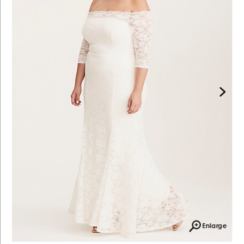 White Bridal dress